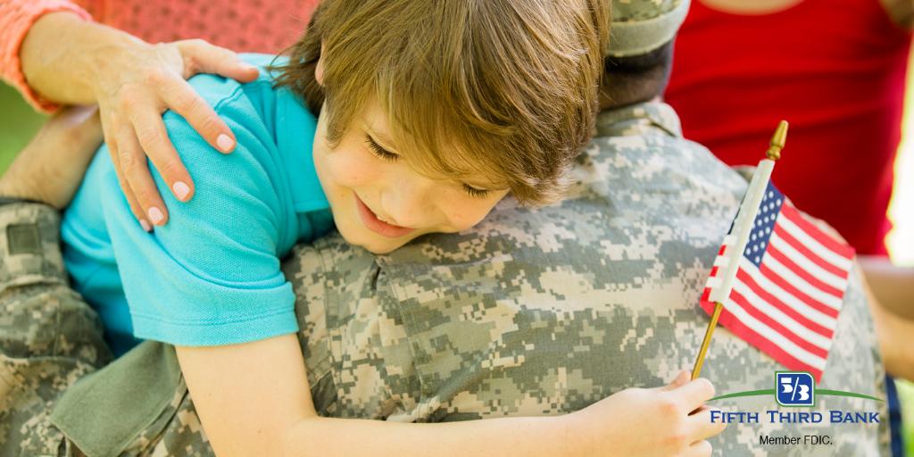 FifthThird's tweet photo. We support our vets in many ways all year. Learn more: https://t.co/0nXoeve36d #53Vets https://t.co/qy1YfjL0b6