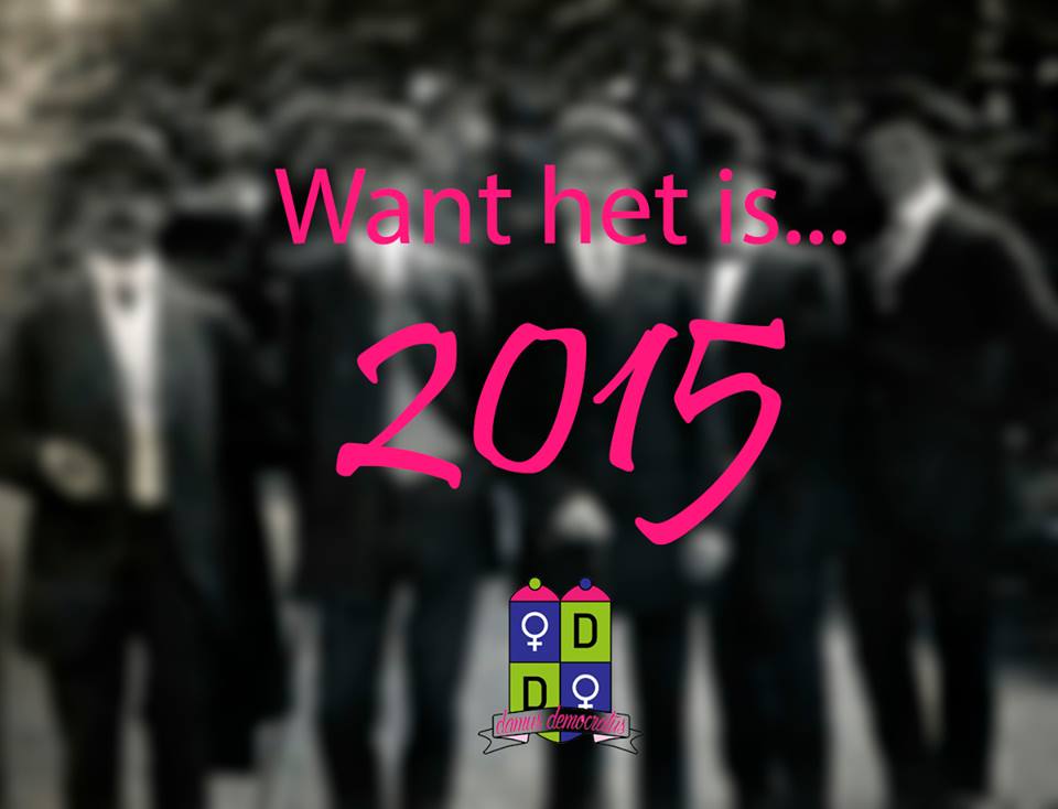 Carnaval: hét feest vóór iedereen, dóór... mannen? Tijd voor verandering! #DamusDemocratus facebook.com/CV-Damus-Democ…