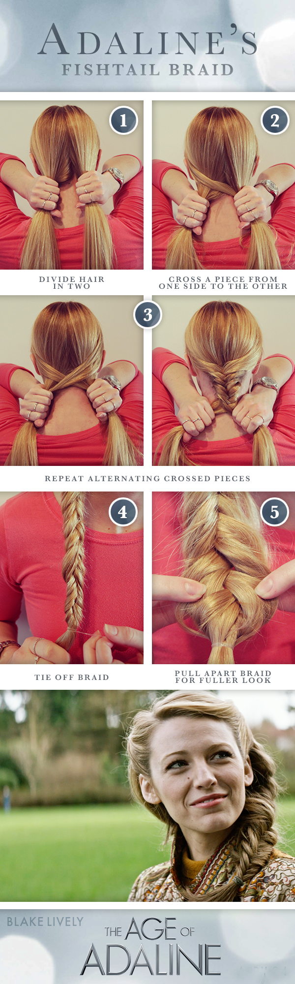 映画 アデライン 100年目の恋 現代でのアデラインのヘアスタイルは 誰もが真似できるフィッシュテール ﾟ休日のちょっとしたお出かけにも ぜひお試しください T Co Mobdl4jpcx アデライン T Co Hhhyflhiau Twitter