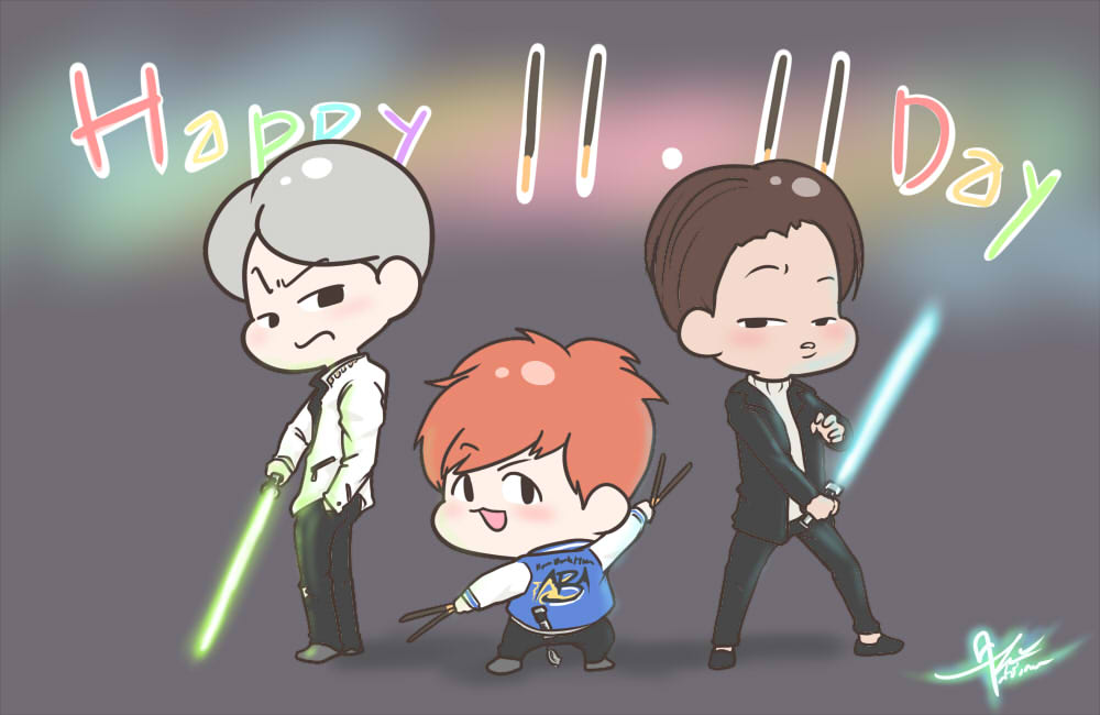 Rome0XE's tweet photo. I'm back! with 11.11 Pocky's(Pepero, what ever) day!!

คือ Lightsaber คือแท่มว๊ากกกกกกก ชีอบๆ https://t.co/K7SZ3CKlad