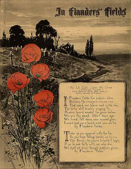 charlesadler's tweet photo. "In Flanders Fields" Cdn Lt Col John Mcrae (1872 - 1918) https://t.co/kiqVJufluf #LestWeForget #RipJohnMcRae https://t.co/Oetb4XmpVg