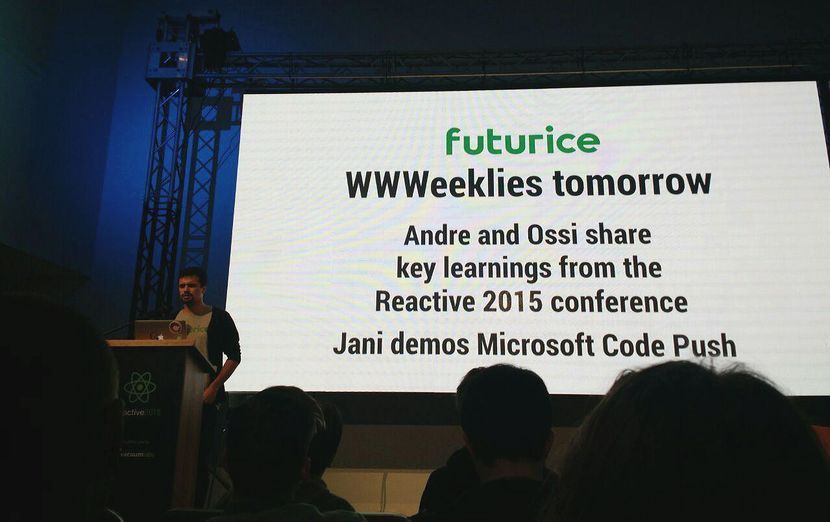 futurice's tweet photo. #WWWeeklies is now a public event. The time is right to delve into its history. https://t.co/NNAT2sYSWq https://t.co/jjIDugBwA3