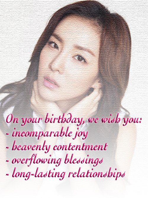 11.12.15 Happy Happy Happy Birthday Sandara Park Sana ma-feel mo ang love namin kahit malayo. 
