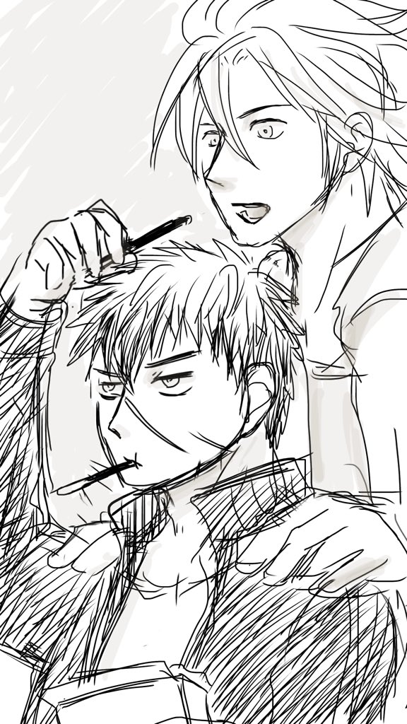 【落書き】レッツ シェア ポッキー 無用 