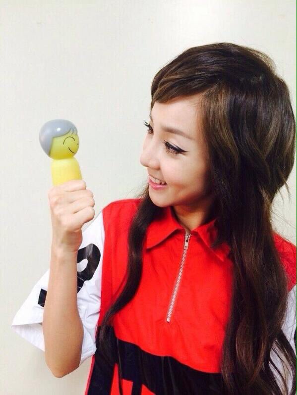 To the president of VIP fandom. Happy Birthday Sandara park!!!     