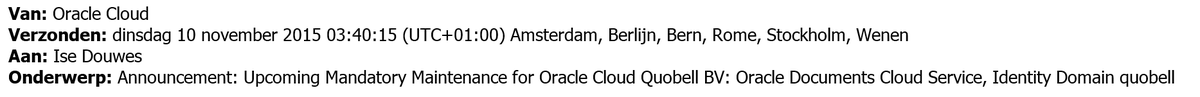 isedouwes's tweet image. #exciting only 1 months ago a same message announced a new release of #oracledocs Is #oracleOSN functionality added?