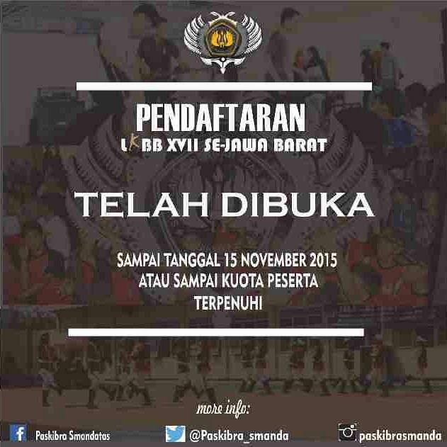 osissmandatas's tweet photo. Ayo cepat daftarkan pasukan terbaik sekolah mu! https://t.co/7gZex9LIC9