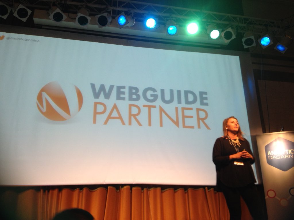 tdavidsson's tweet photo. Dags för @eminenteemina från @WebGuidePartner #Analyticsdagarna #digitalanalys https://t.co/azi59otJ7e