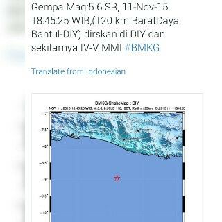 ozan007mj's tweet photo. Gempa https://t.co/yPAY9be4og