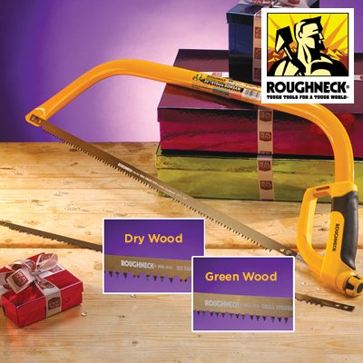 Real_Deals4You's tweet photo. Two blades are better then one, which is why we love this bow saw from @Roughneck_tools! https://t.co/bcOcmk4cwz https://t.co/IdMh7vN8QZ