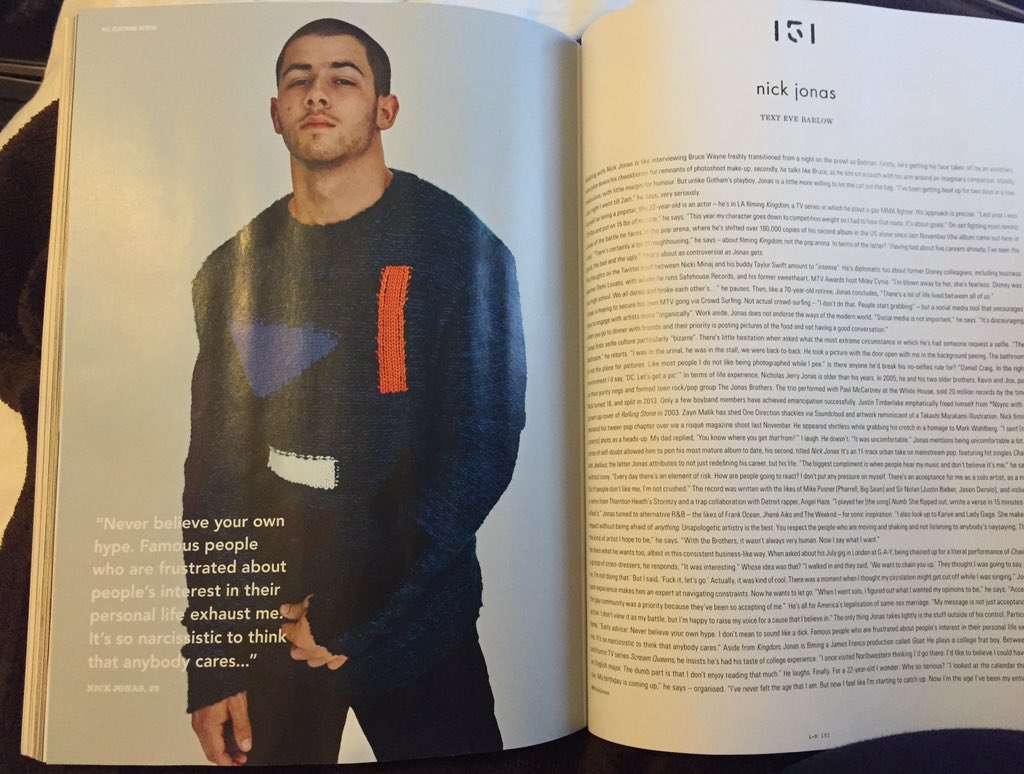 lovanas's tweet image. I don't usually buy magazines just for one article butttttt