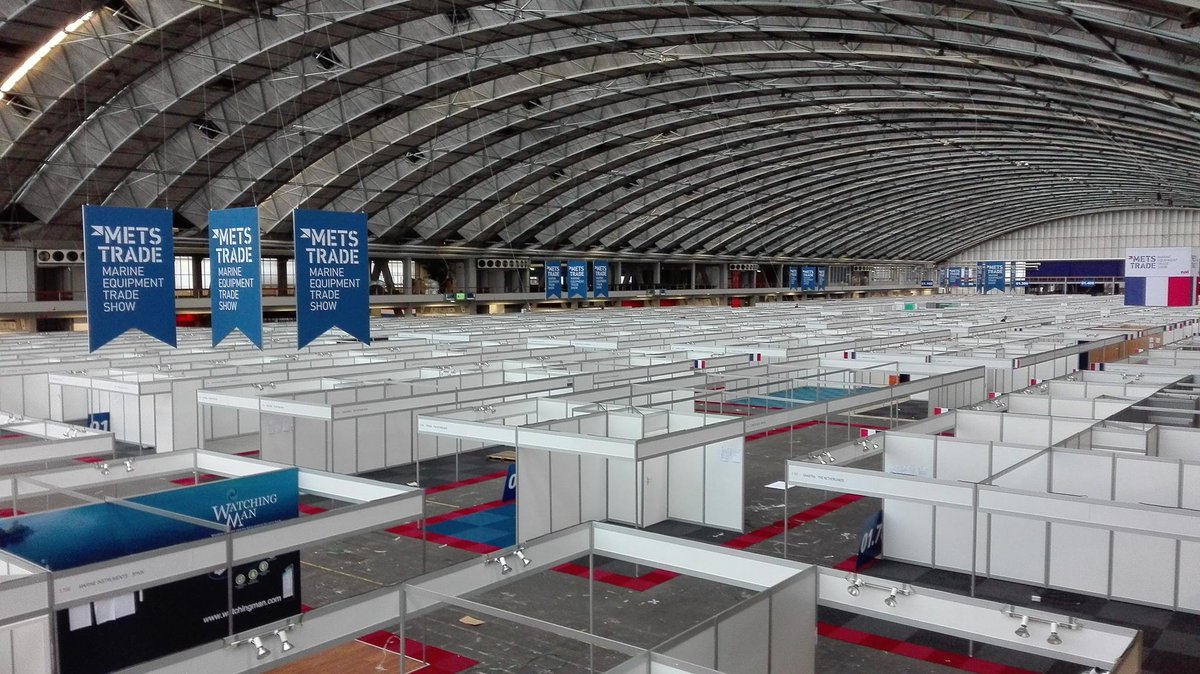 Getting ready! #METSTRADE