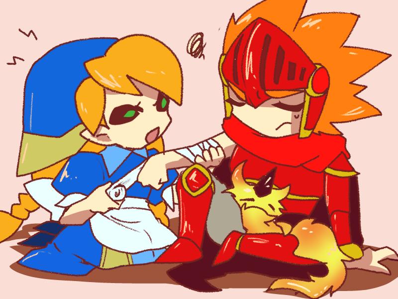 lispry_ore's tweet photo. アレダイ。そうやって無茶するからでしょー #lisp_oremon https://t.co/TajXDIUDmZ