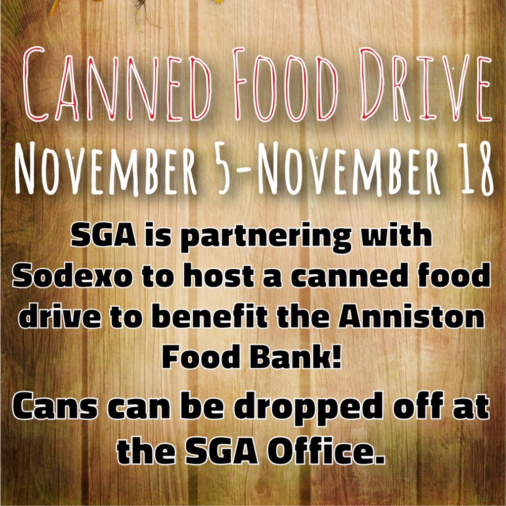 JSUcampuslife's tweet photo. This philanthropic event will serve as a competition among JSU organizations! #GamecocksGiveBack 🐓🍽 https://t.co/4YM8nO0UB2