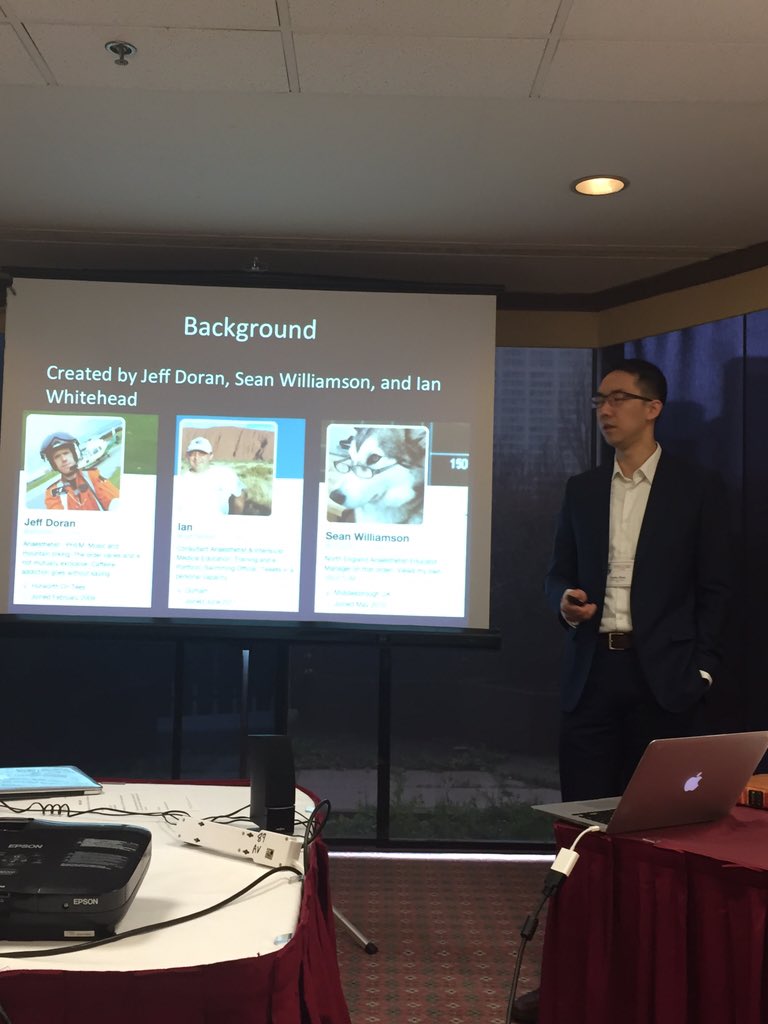 ON_Anesthesia's tweet image. The one and only @canibagthat talking about #SoMe and #anesthesiology #FacDev2015