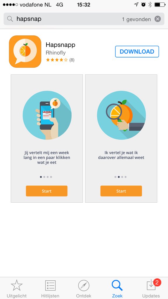 ICTValley's tweet photo. Aangeraden door onderzoeker @WageningenUR de #hapsnapp #app #proberen https://t.co/Ch0zCBlzyY