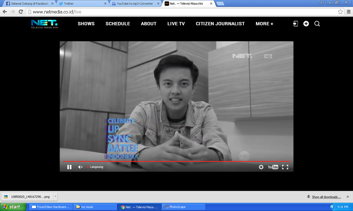 BismaniacsVoice's tweet image. Gantengnyah😍&quot;@BISMANIACJOGJA_: mulai #NETCLBI_Bisma @NetCLBI @bismakarisma @DedeAti @bismaniacs