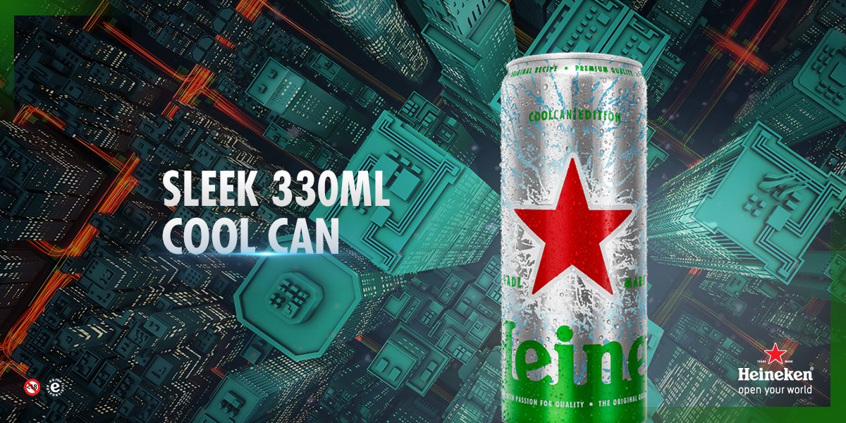 International design brings a slimmer, taller and more stylish can #OpenNextLevel