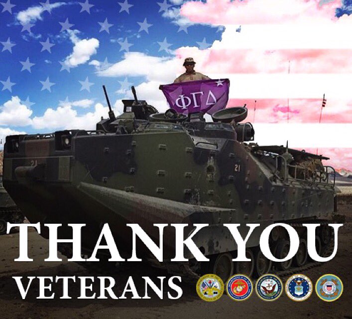 Today we honor those who have served to protect this great nation. We are forever in your debt.