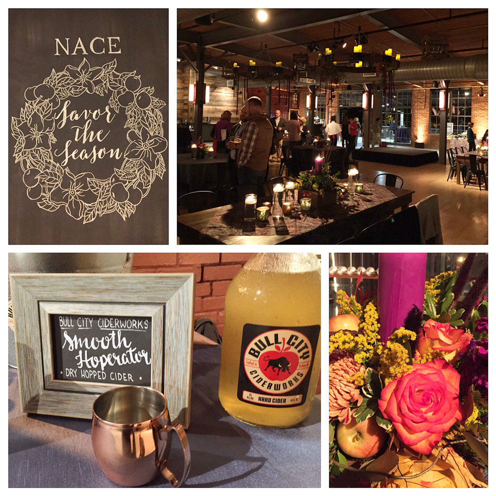 heartofncwed's tweet photo. Festive cider themed fall party last night at The Rickhouse in #Durham to wrap up the #trianglenace year! #nacenatl https://t.co/aFIcGPZ779