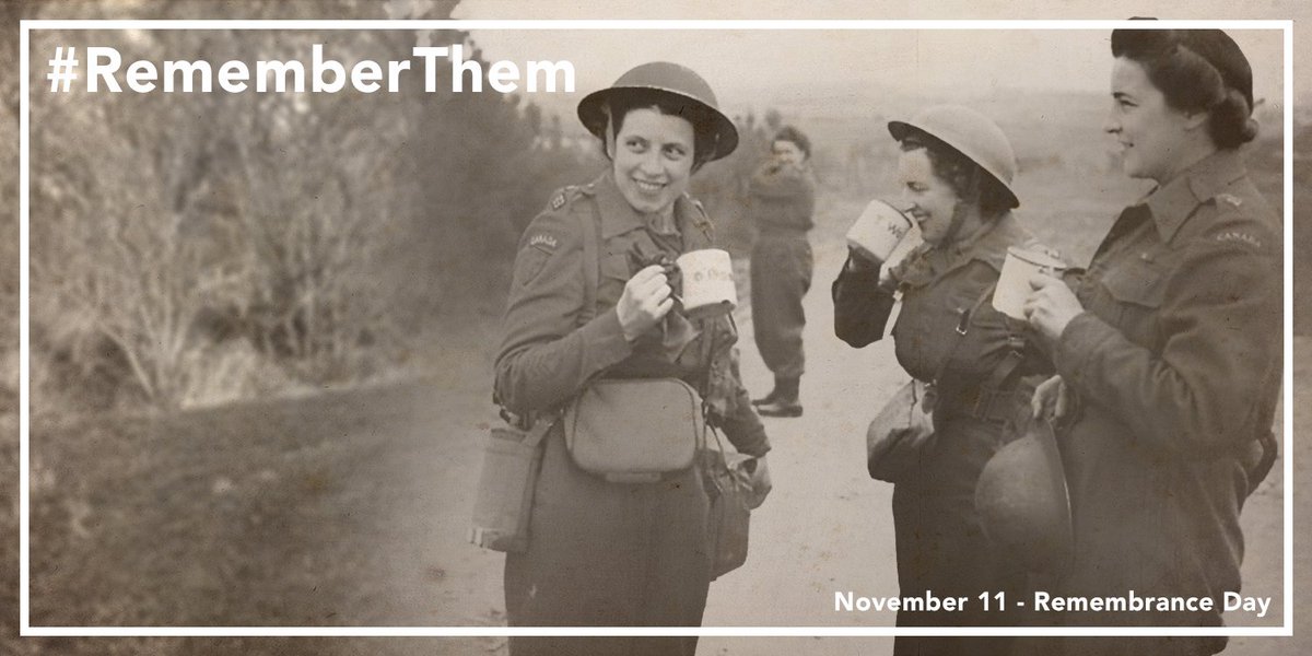 They are our grandfathers, fathers, mothers and sisters. Let’s remember Canada’s Veterans. #RememberThem