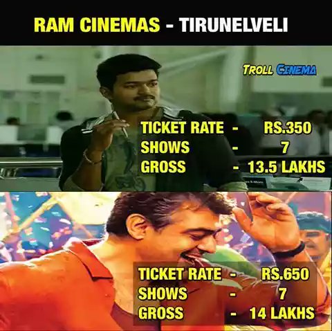 vijay_twitzz's tweet image. வித்தியாசம்!! #Kaththi #Vedalam
#Doublerate @VijayCenaOrton @iVijayFanatic @ramk8059 @johnrarulraj