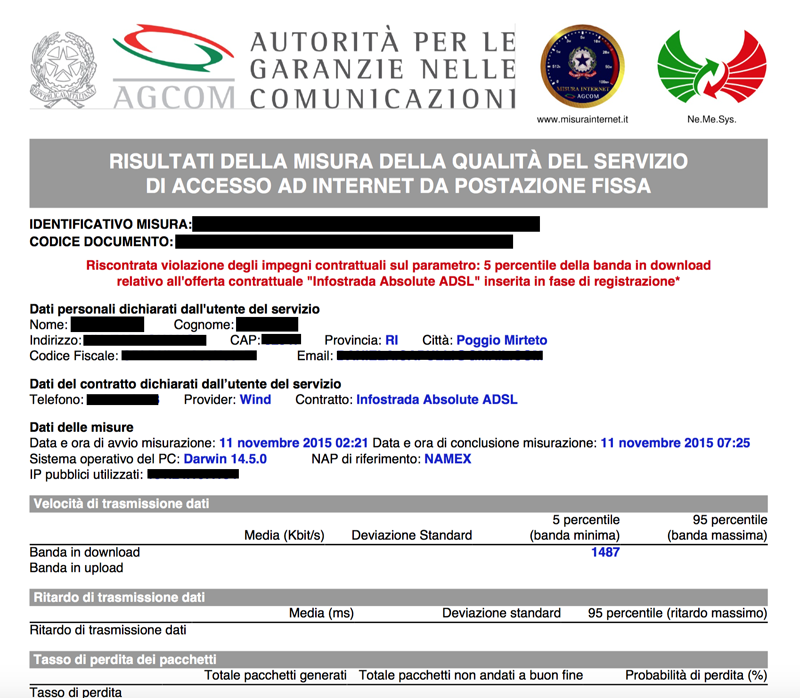 gaetanoleonardi's tweet photo. Nemmeno alle 2:21 di notte (orario non di punta), @WindItalia riesce a rispettare i limiti legali. #absoluteAdsl https://t.co/41RAaDAWlS