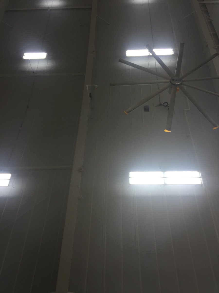 HighRInc's tweet photo. Whirlpool Hangar gets upgraded with High-R Insulation Systems.#hangar #highr #metalbuildinginsulation @WhirlpoolCorp https://t.co/v2ASycz55C