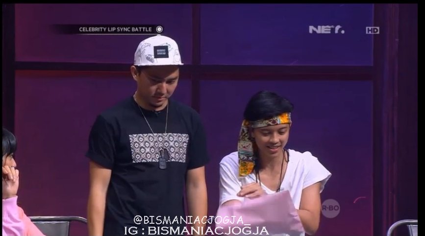 BISMANIACJOGJA_'s tweet image. cie yang dapet surat cinta dari @popsovia, untung bukan surat tagiham utang. #NETCLBI_Bisma