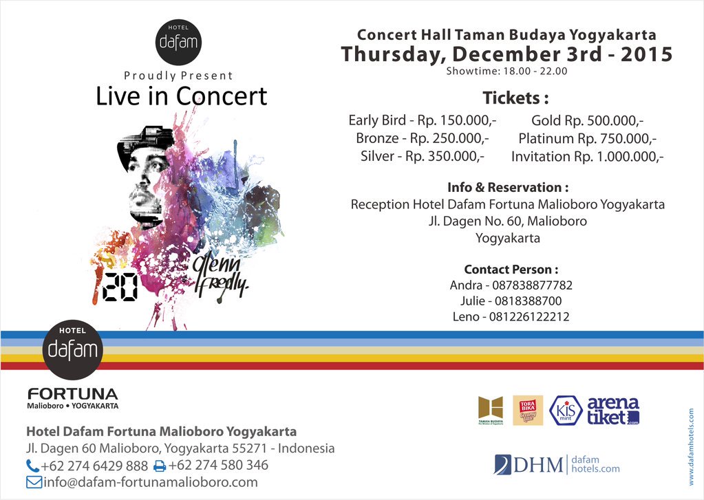 agiLtengiL's tweet photo. DafamFortuna proudly present, Glenn Fredly live in concert, TBY 3 Des'15 || @DafamFortuna https://t.co/q7R7epNI1w