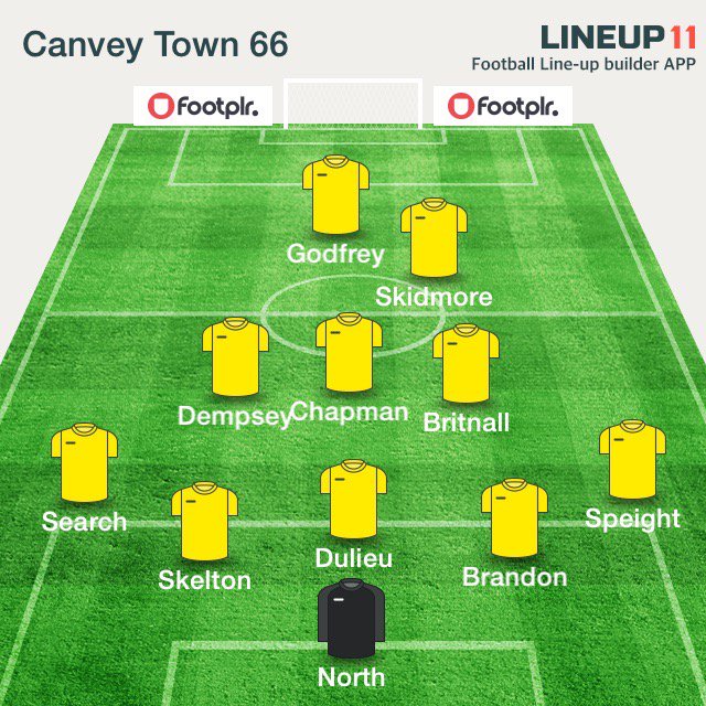 Saturday's team V Braintree