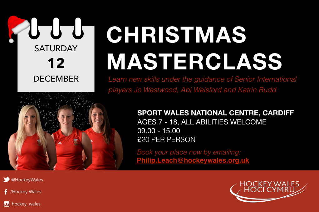 Members of our Senior Women's squad are running a Christmas Masterclass this December - Book your place now!