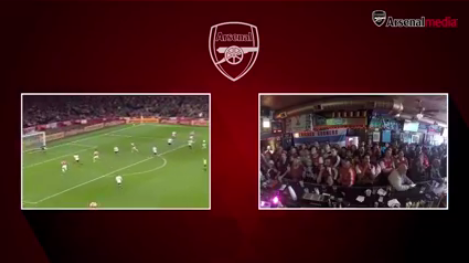 VIDEO: Global reactions to <a href="/KieranGibbs/">Kieran Gibbs</a>' goal in the #NLD ft. many #ArsenalAmerica groups! on.fb.me/1PCmlOf