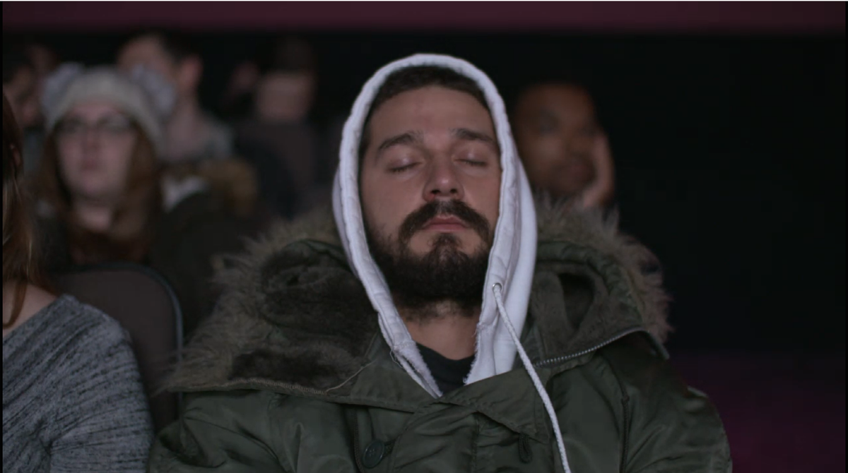 thisjenlewis's tweet photo. Hey, remember that Even Stevens episode where Shia LaBeouf voluntarily slept in front of an audience for 48 hours? https://t.co/cMx2heO54W
