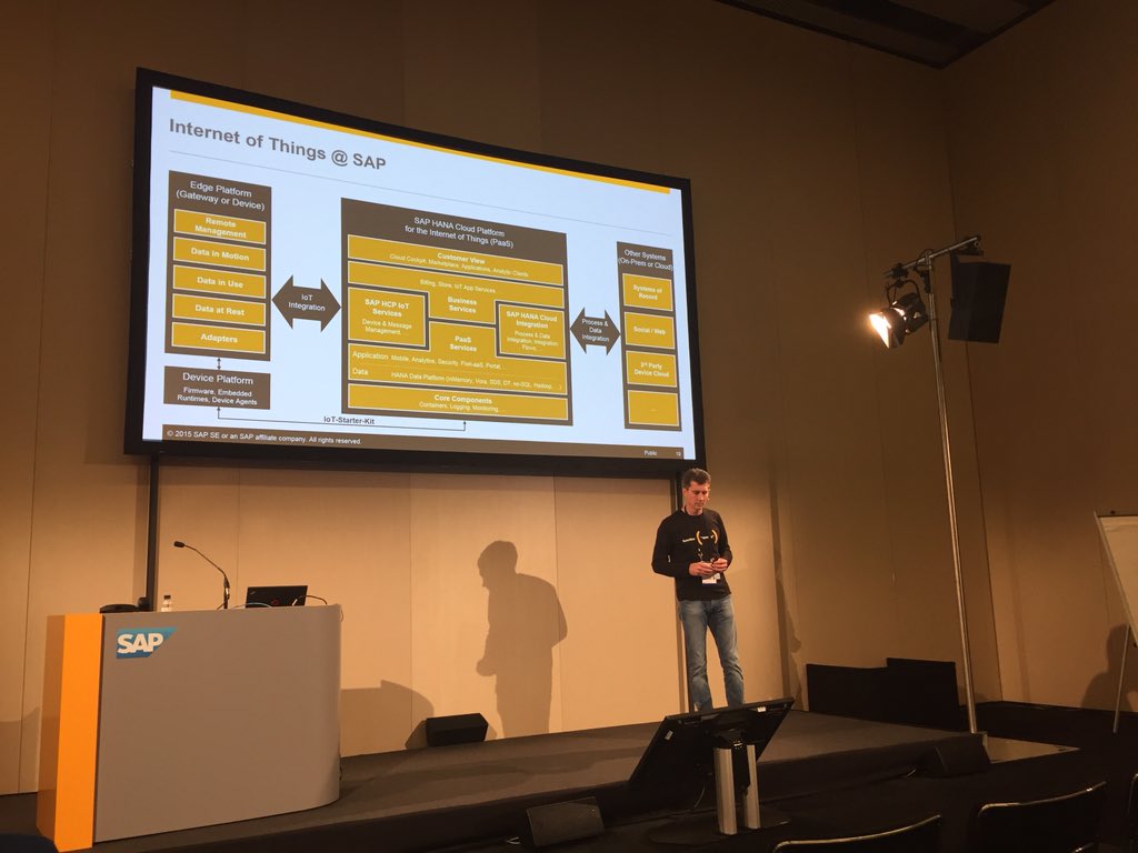 ksleuwen's tweet photo. SAP HANA Cloud Platform for the Internet of Things (PaaS) - IoT, process & backend data integration #SAPtd #quintech https://t.co/YgisaJwHeC