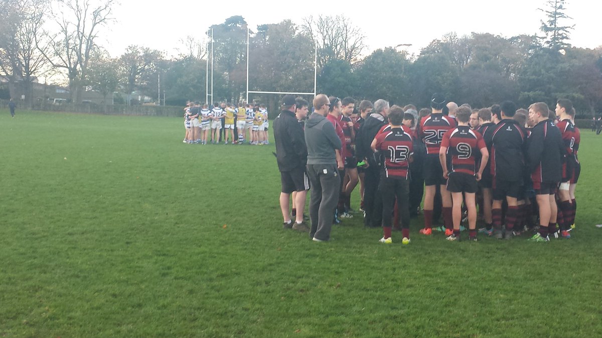 Brave effort but a 10-9 loss to a top quality side fr Blackrock College. Great match.