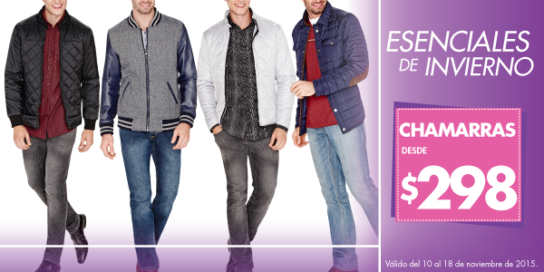 chamarras para hombre en suburbia Gran venta - OFF 76%