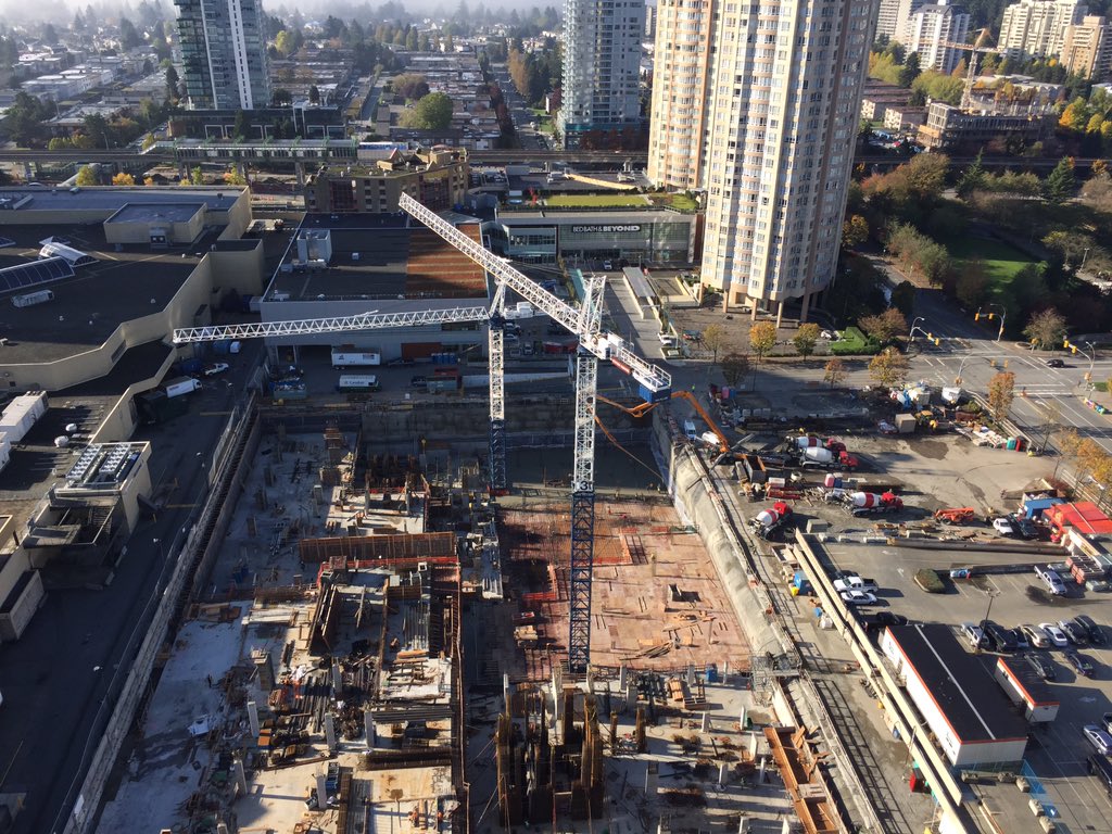 KoreRealty's tweet photo. Stunning Views from the 32nd floor of Metrotown's latest high rise, Station Square!
Tower 2 is underway. https://t.co/Rm3UtlEeAe