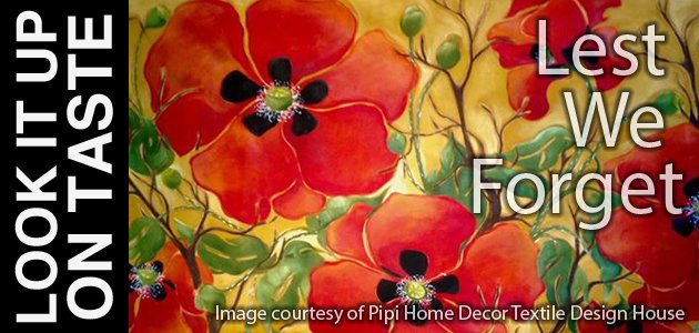 LEST WE FORGET Honour those who have given their lives for PEACE.