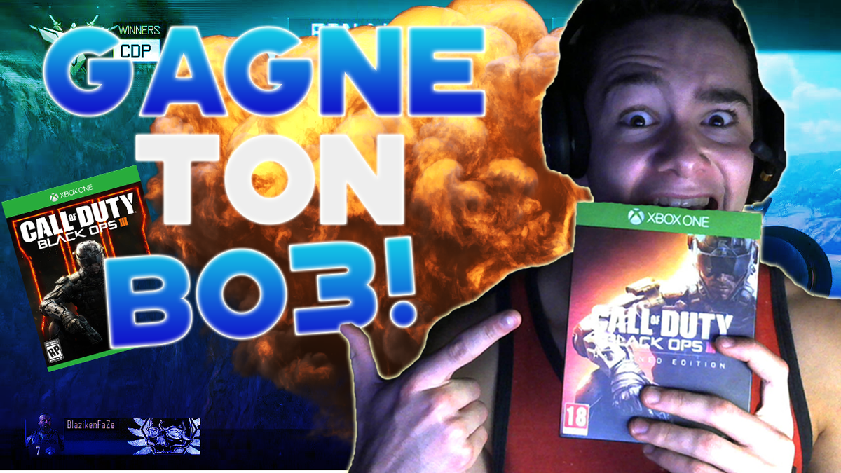 xBoubouleur's tweet photo. TENTE DE GAGNER TON BLACK OPS 3 ! AVEC @phonealchemist  ! POUR PARTCIPER RT ET FOLLOW MOI ET @phonealchemist  ! https://t.co/d1tWrnasI8