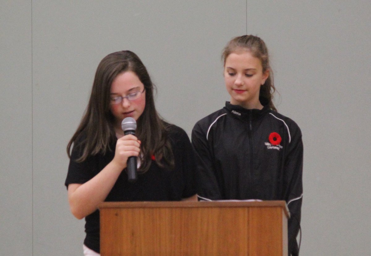 Huzzah71's tweet photo. Very proud of the leadership show by Huzzahnians at our school's Remembrance ceremony. https://t.co/NEHTAWNl2S
