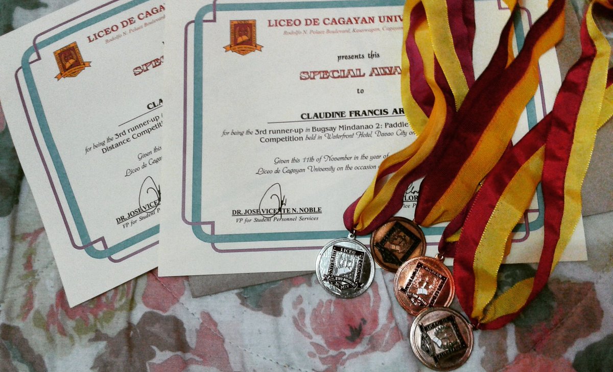 Chuuummmy's tweet photo. Thank you Liceo U! :) seh naka award owwks. haha #DragonBoat #Dragonoids #CDO #PH https://t.co/7yxen9vDiY