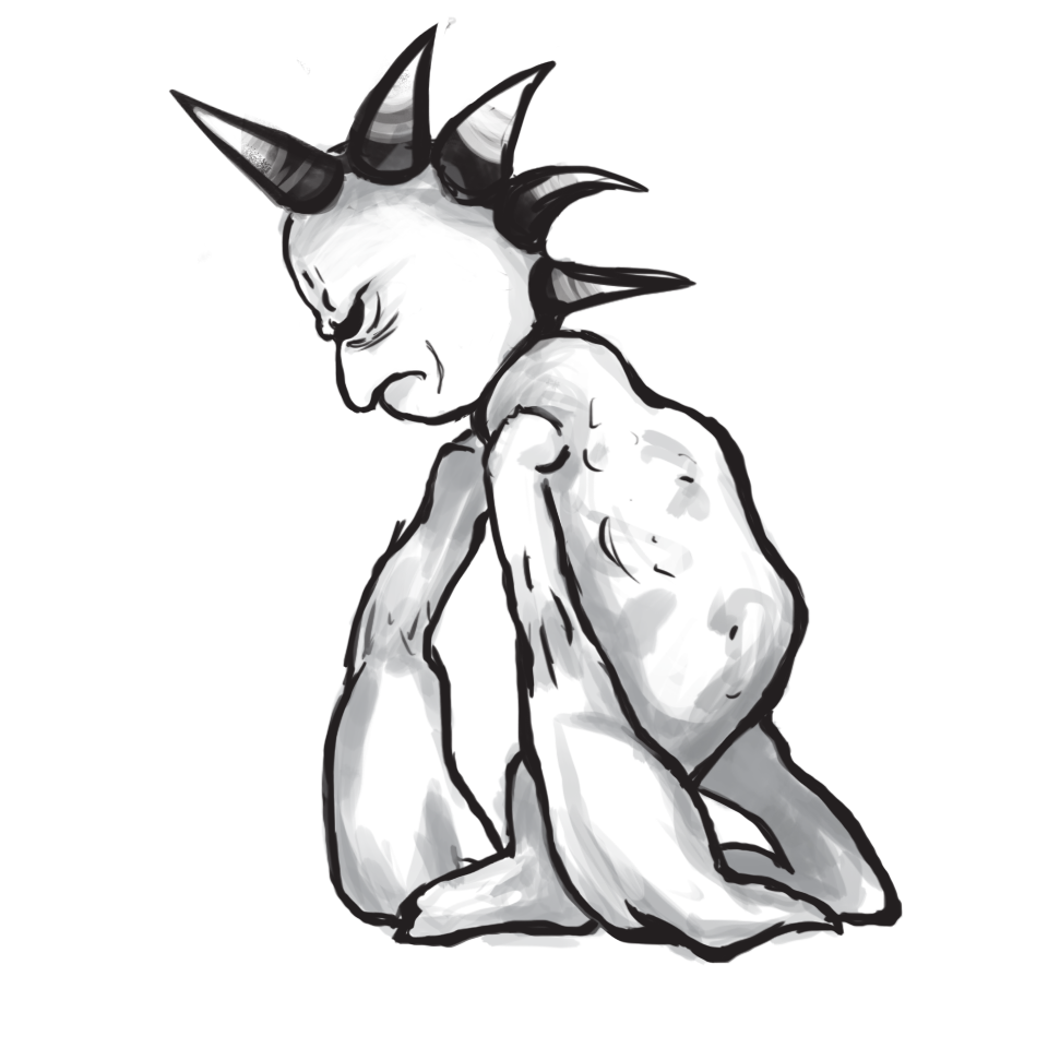 DoodleSplatGame's tweet photo. watch out for the evil groodle he slow but can take alot of damage. #inkcited https://t.co/btdl7paYCE