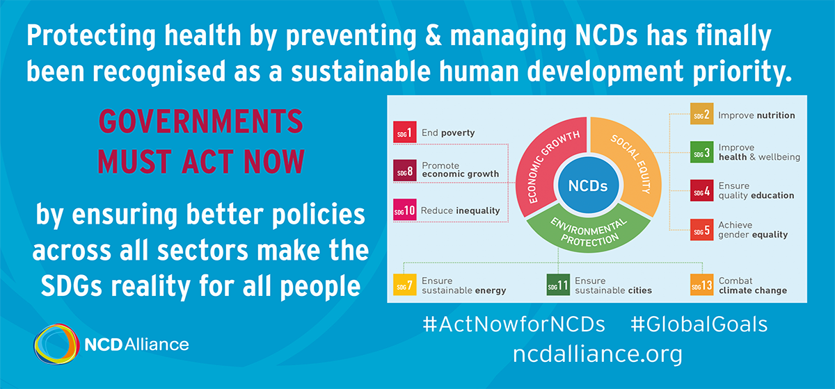 ncdalliance's tweet photo. Thanks to supporters of #ActNowForNCDs campaign! Follow #NCDAForum2015 as we maintain #2030Agenda momentum! #NCDs https://t.co/bjM8328xn3