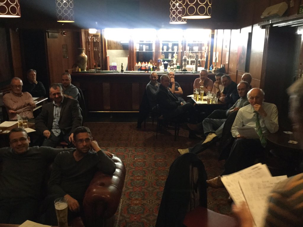 Golf_Society's tweet photo. 25 members for this years AGM @Theshipandmitre was a good venue, shame about the lack of bread with the scouse https://t.co/sC1efLoYM2