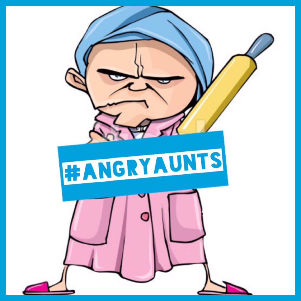 MrASingh's tweet photo. It's ground-breaking. It's revolutionary. The world according to the #AngryAunts, coming soon! https://t.co/Pj6INAxWxF