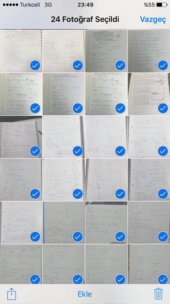 2. Vize dönemide geçtiyse notları silebiliriz demektir 🤔😬