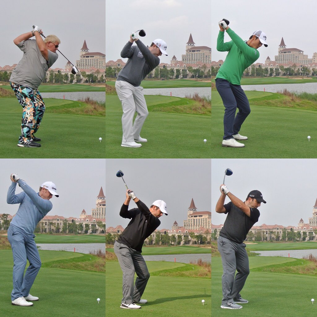 Different players. Different swings. 🏌