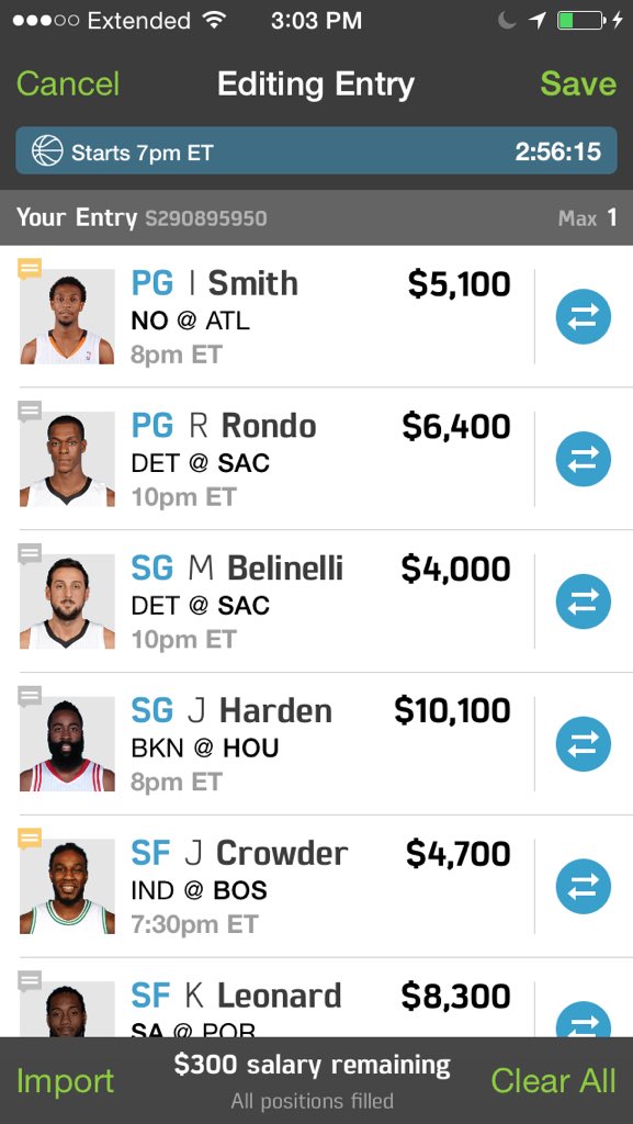 FanDuel Insider (InsideFanDuel) Twitter