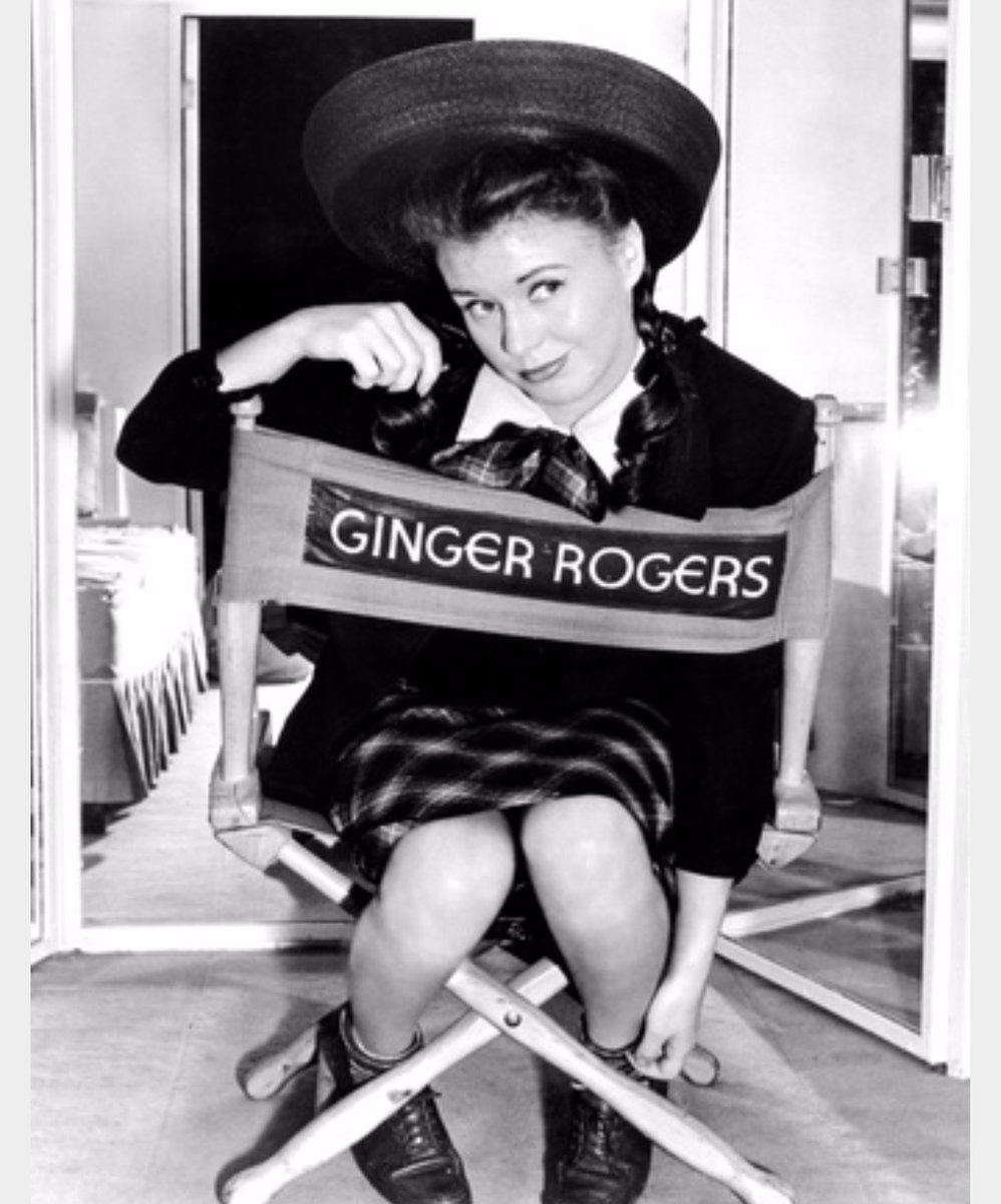 irmadesmond's tweet photo. Ginger Rogers | On the set https://t.co/wAmIPNWSdn